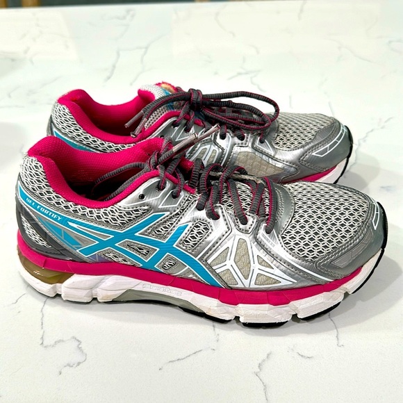 ASICS Gel Fortify Women’s Athletic Shoes Sz 8 T571N Dynamic Duomax - Picture 2 of 8